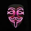 V For Vendetta Mask Pink LED
