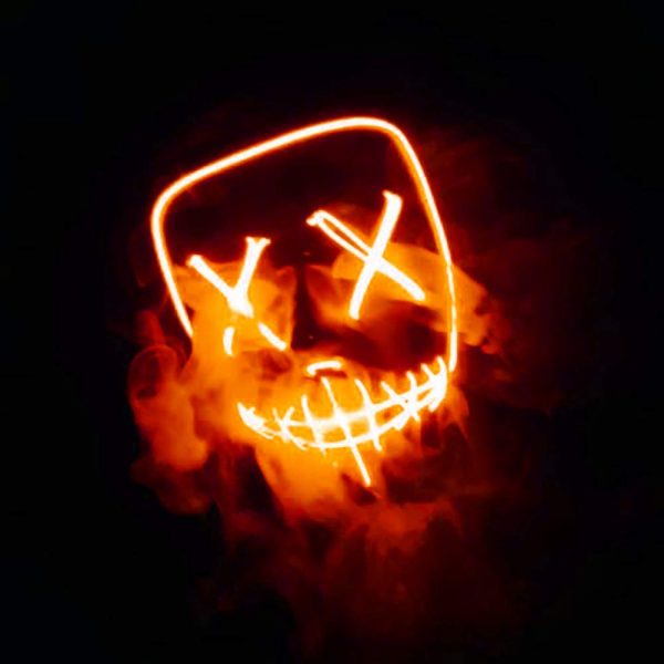 LED Purge Mask Orange