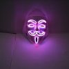 V For Vendetta Mask Pink LED that light up