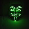 green led v vendetta mask