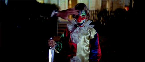 michael myers clown mask kids