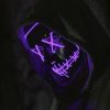 purple led light up mask halloween