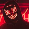 The Purge Mask LED That Light Up Red