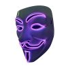 v is for vendetta purple led mask that light up