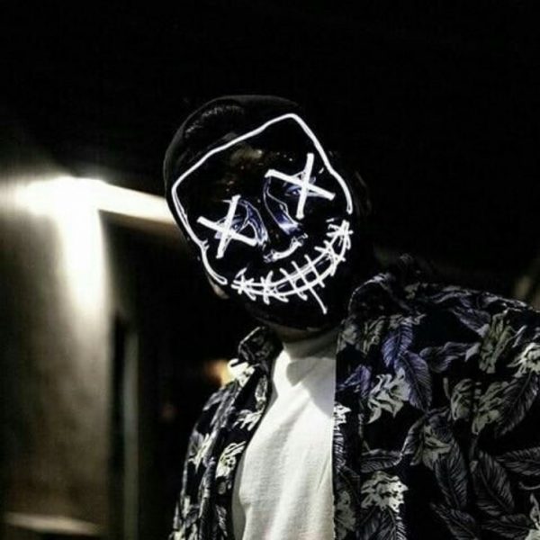 white led purge mask