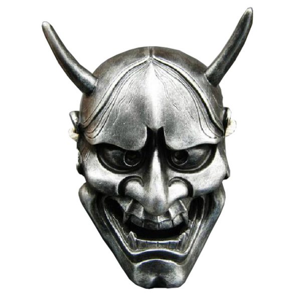 Oni Hannya Mask silver