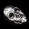 Traditional Oni Mask Full Silver