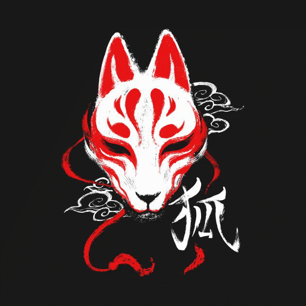 kitsune mask wolf