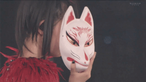 su-metal with kitsune mask