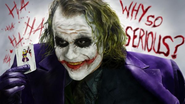 the joker why so serious